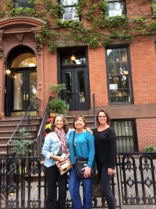 Our three first timers to NYC.