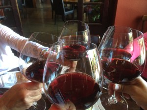 Pinot Noir on the menu for lunch! 