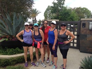 Leanne, Carole (peeking from the back), Kamala, Karen, Suzanne and Lori.