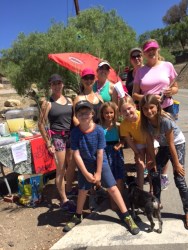 And awesome hospitality. These kids were true entrepreneurs offering sweet or sour lemonade. :)