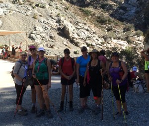 On the bridge ready to leave before someone asks if we want to bungee jump. 