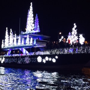 White Christmas on the seas.