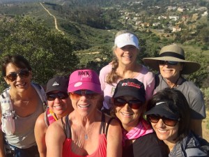 The highest point of the walk...great view. 