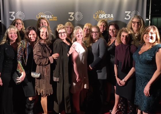 Step and Repeat at the LA Opera. 