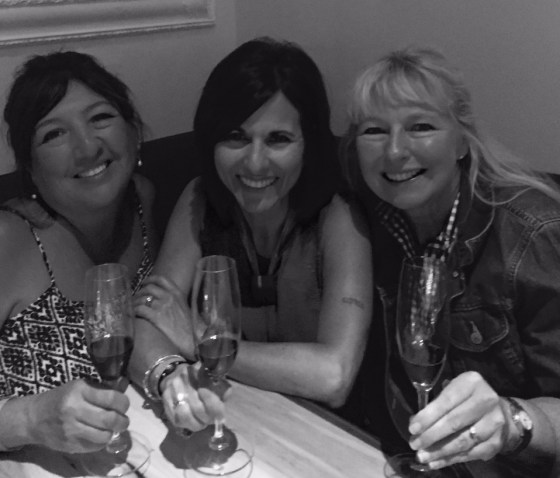 Delicious French bistro meal post 39 mile walk!